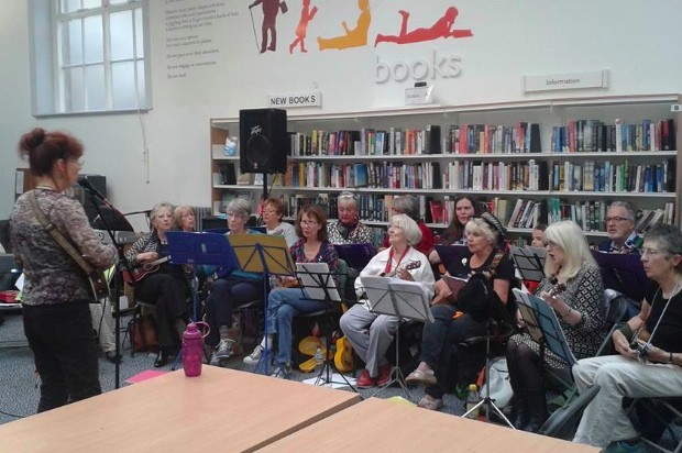 musicians in Lancaster library