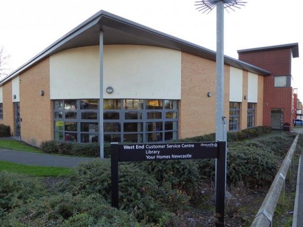 West End library, customer service centre and Your Homes Newcastle