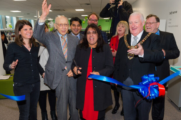 Ribbon cutting ceremony