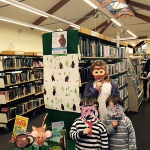 Gruffalo Mayhem at Lytchett Matravers Library.