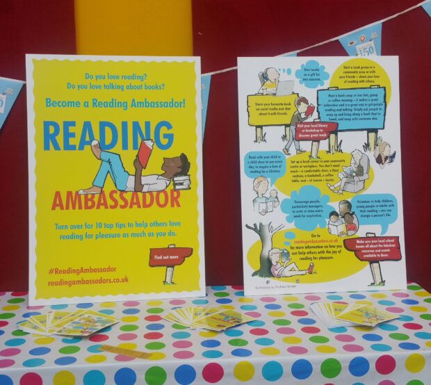 Stand at the Edinburgh International Book Festival. Photo credit: Seonaid MacLeod/Publishers Association