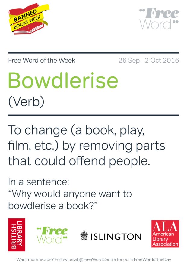 Poster prepared by Free Word