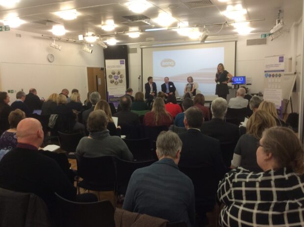 Questions for Taskforce members. Photo credit: Rob Field/British Library
