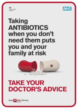 One of the campaign posters available to download from PHE