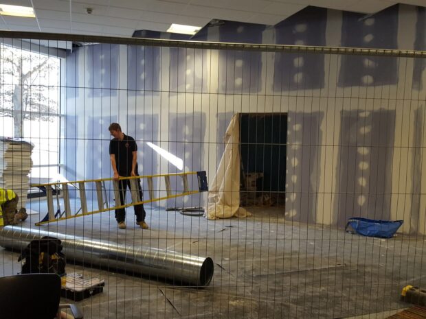 Work underway in Thornaby