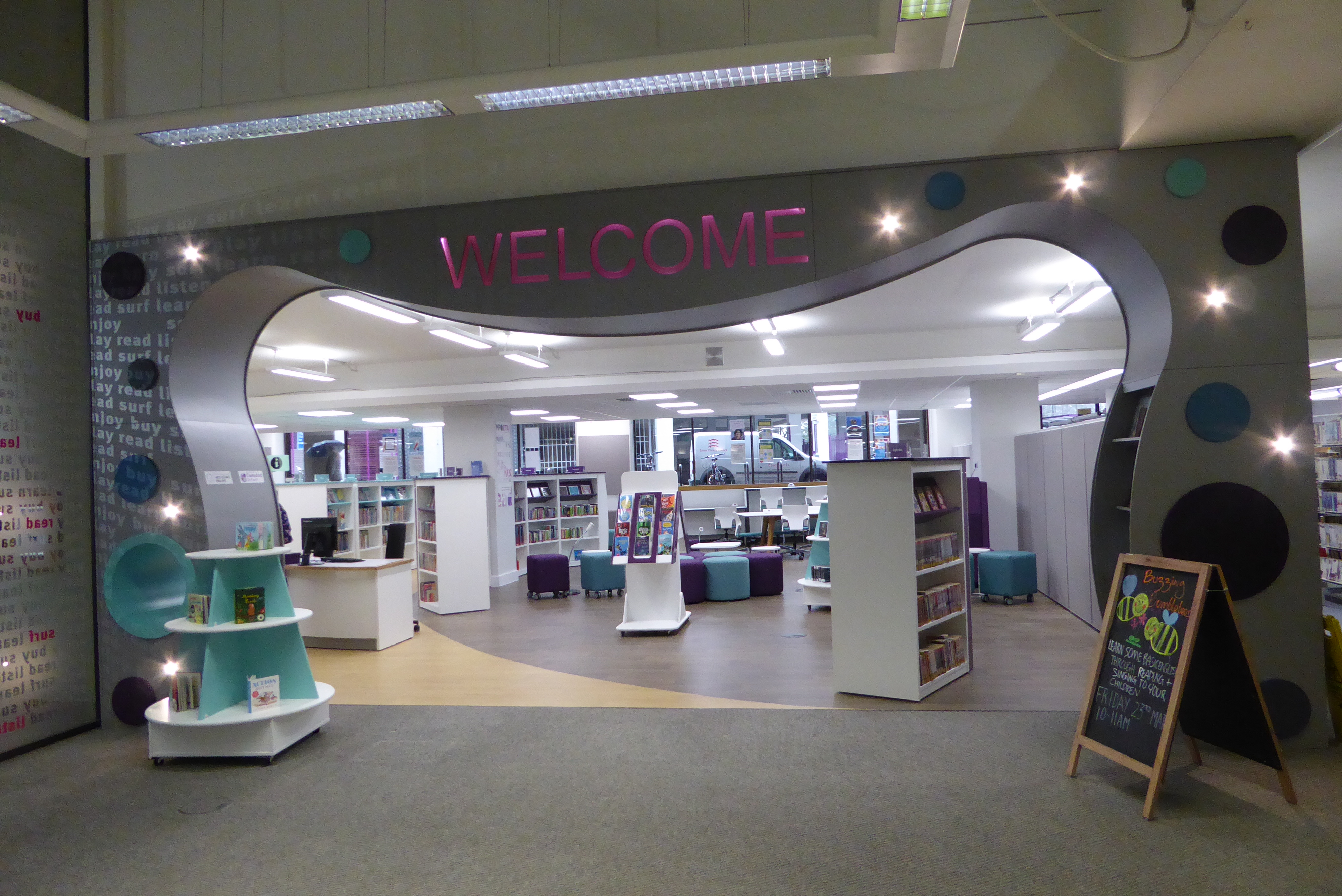 A new space for children and families in Chelmsford Library DCMS