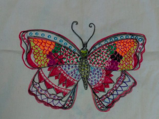 Artwork created during the Butterfly project.