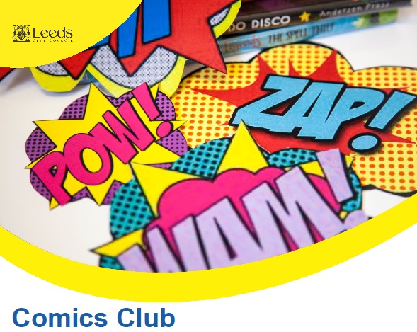 Comics clubs flyer