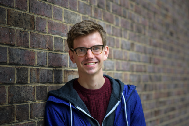 Photo of Alan Ward, writer in residence at Hastings Library