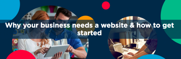 Graphic which says why your business needs a website